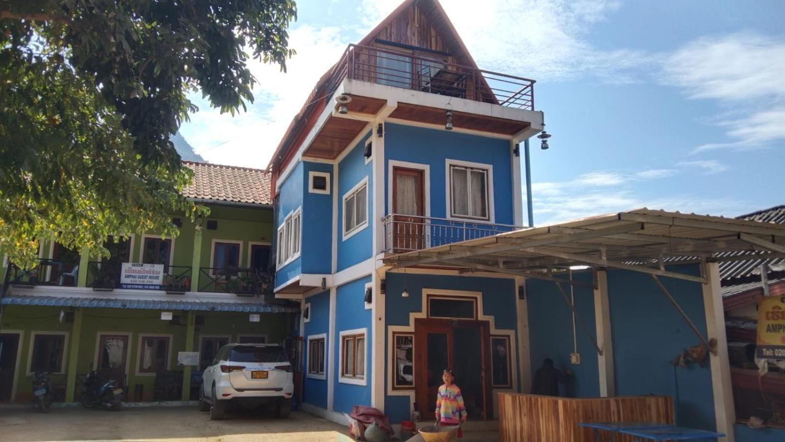 Amphai Guest House Nongkhiaw Buitenkant foto