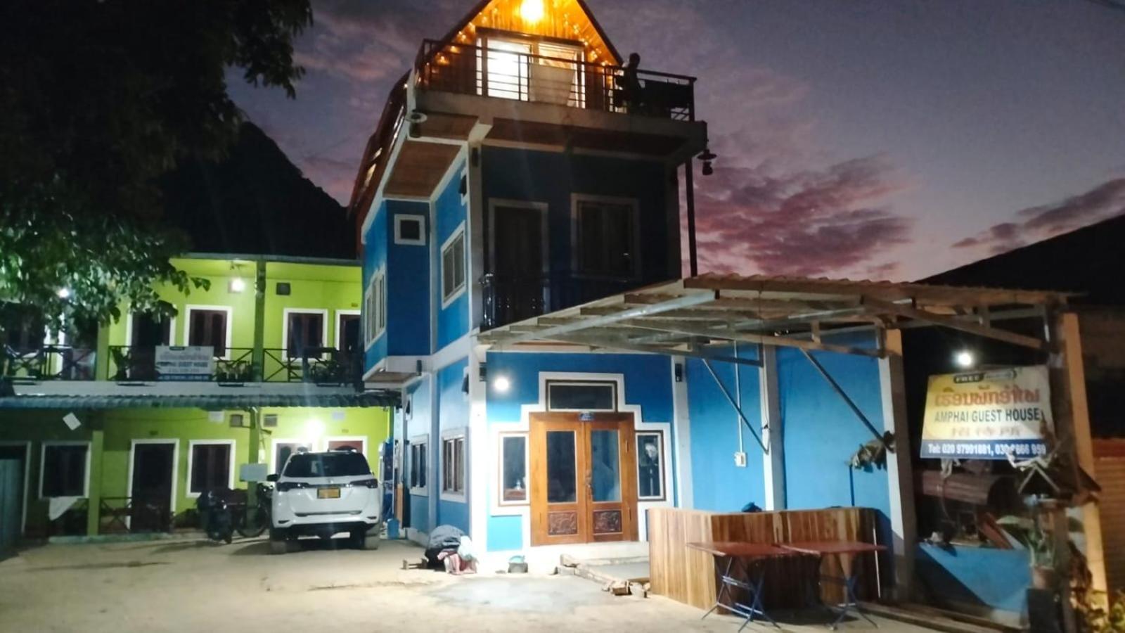 Amphai Guest House Nongkhiaw Buitenkant foto